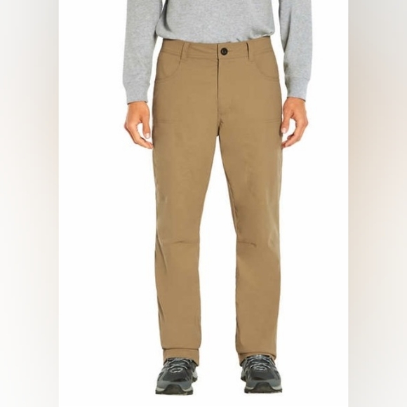 Orvis Pants Mens Orvis Fleece Lined Pants Tan 36x29 Poshmark